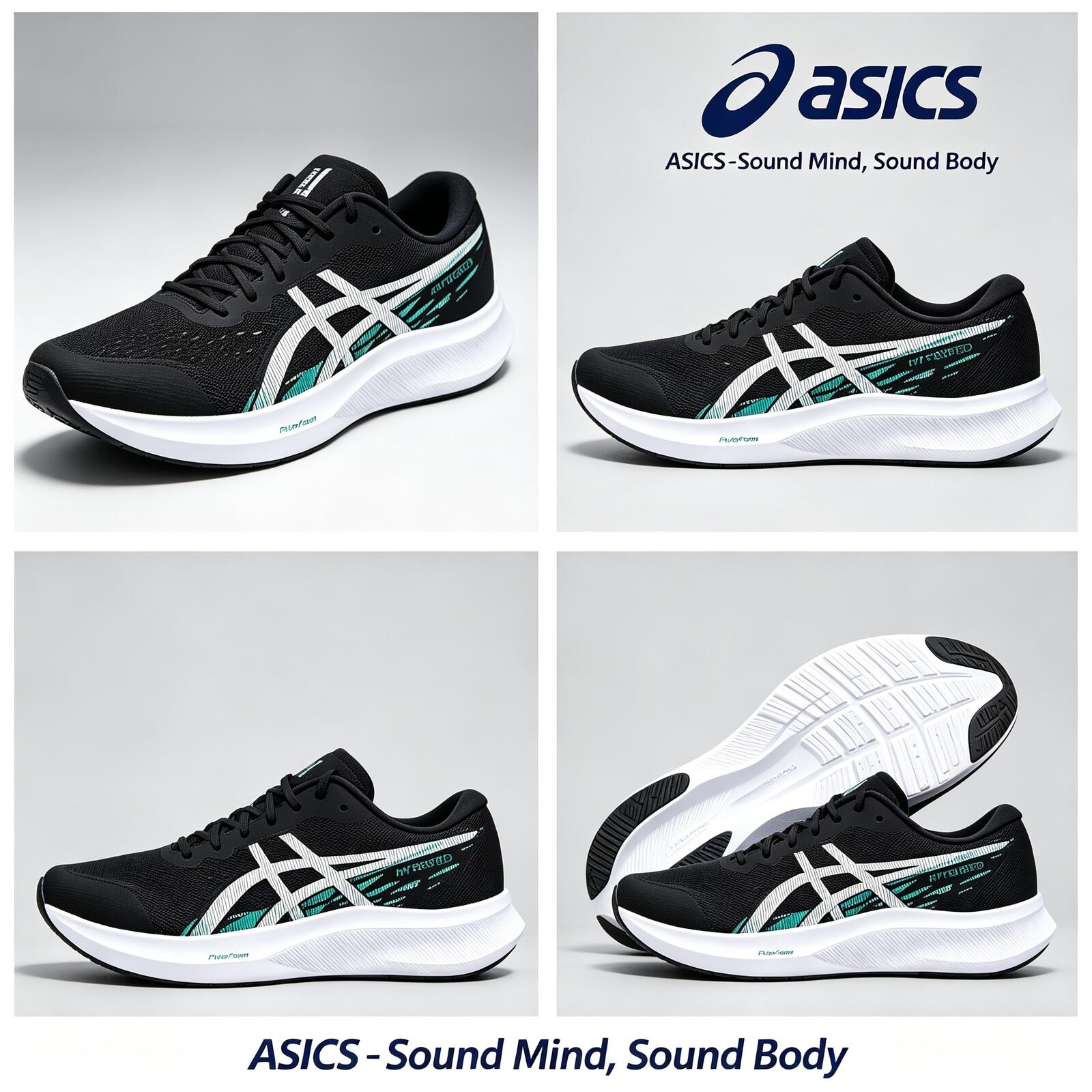 Running Gear Asics - ASICS 2026 Mid-Top-Laufschuhe, leicht, atmungsaktiv, stoßdämpfend,