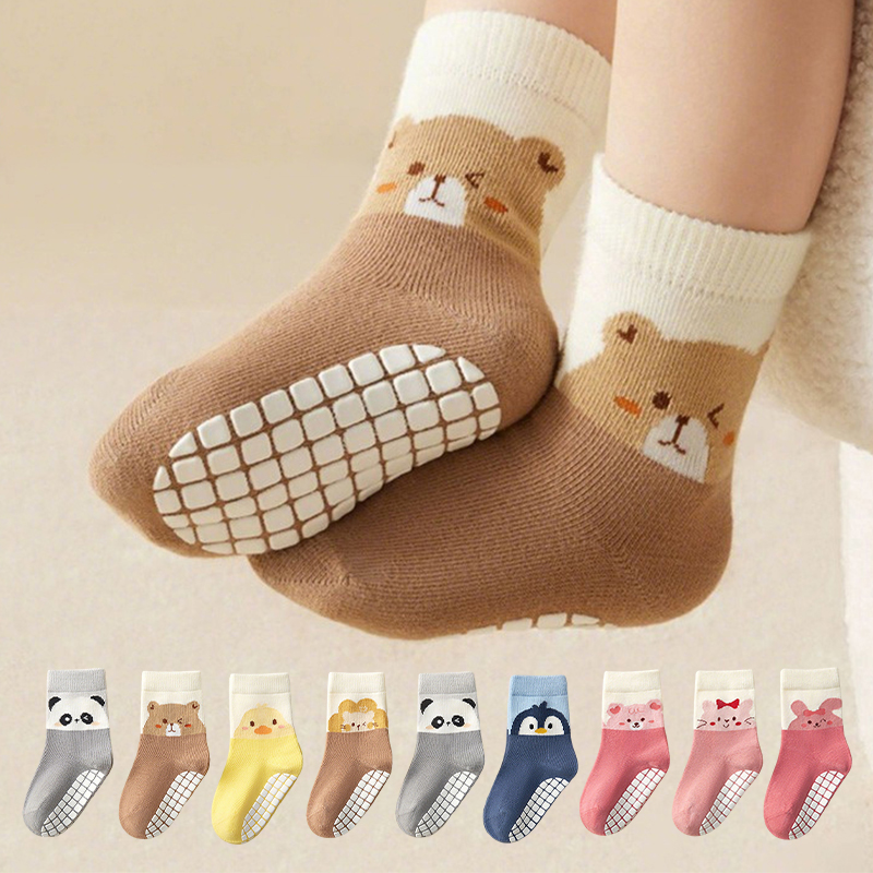 Anti Blister Sock - 3 Paar rutschfeste Bodensocken mit bezauberndem