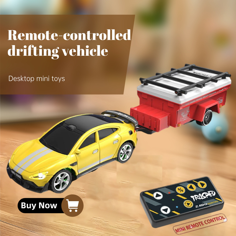 Running Gear Trailer - Mini-Driftauto aus Legierung mit Anhänger, 2,4