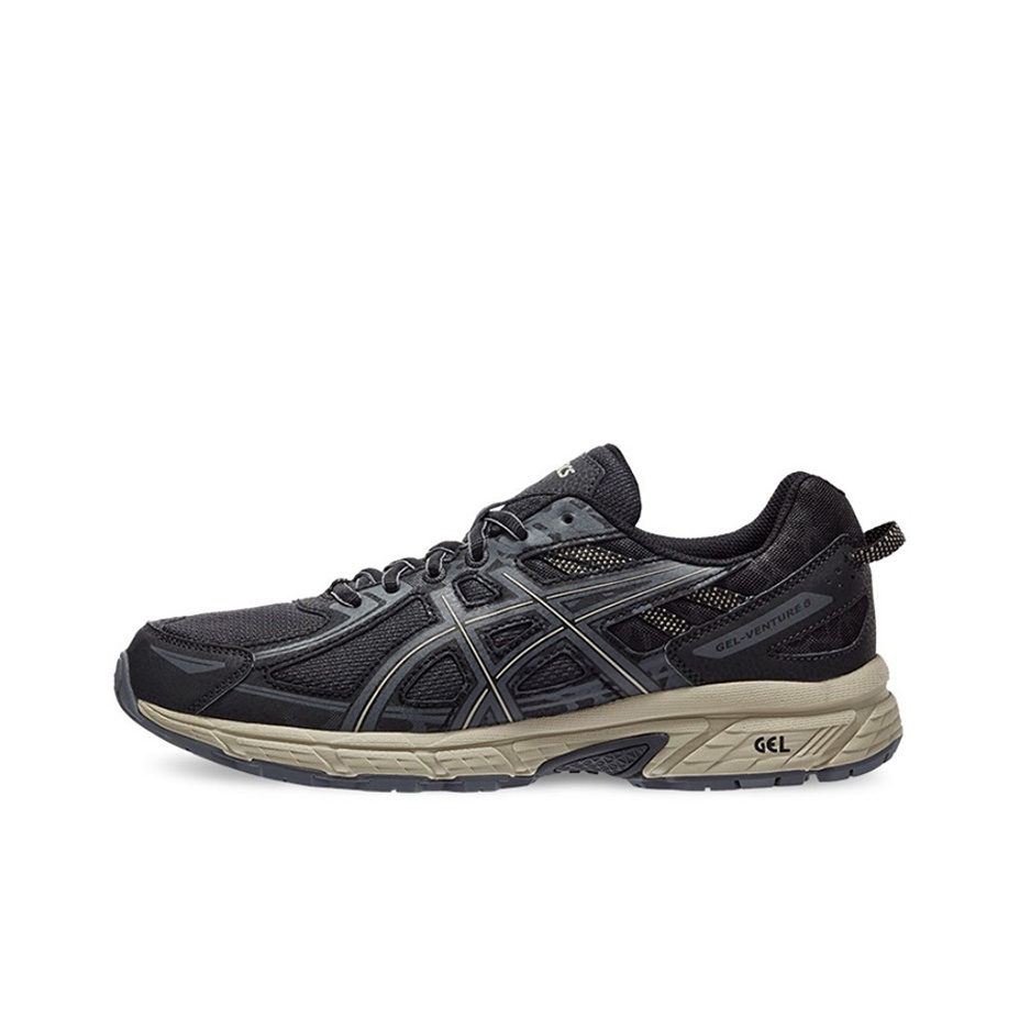 Running Gear Asics - ASICS Gel Venture 6 Bequeme Stoff-Low-Top-Freizeitschuhe