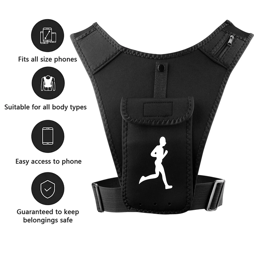 Xqqmxx 1pcs Lauf weste Telefon – Running Gear Hydration Bewertung und Preis