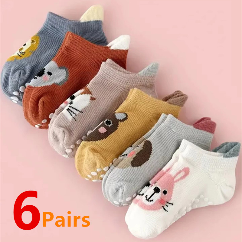 6 Paare/los Neugeborenen Baby  – Anti Blister Sock Bewertung und Preis