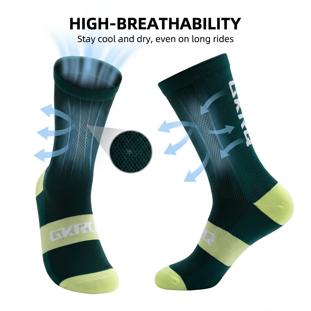 2025 neue Radfahren Socken Fah – Anti Blister Sock Bewertung und Preis
