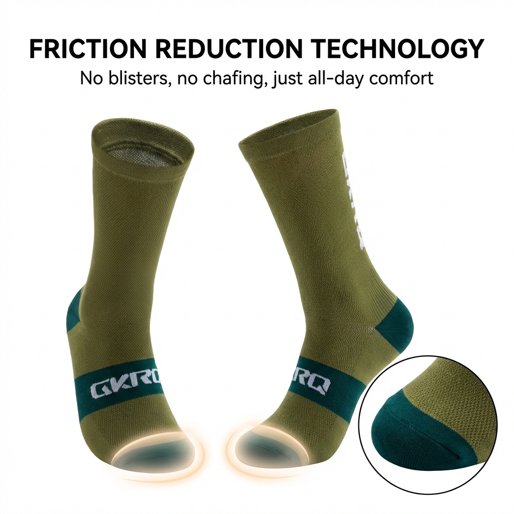 2025 neue Radfahren Socken Fah – Anti Blister Sock Bewertung und Preis
