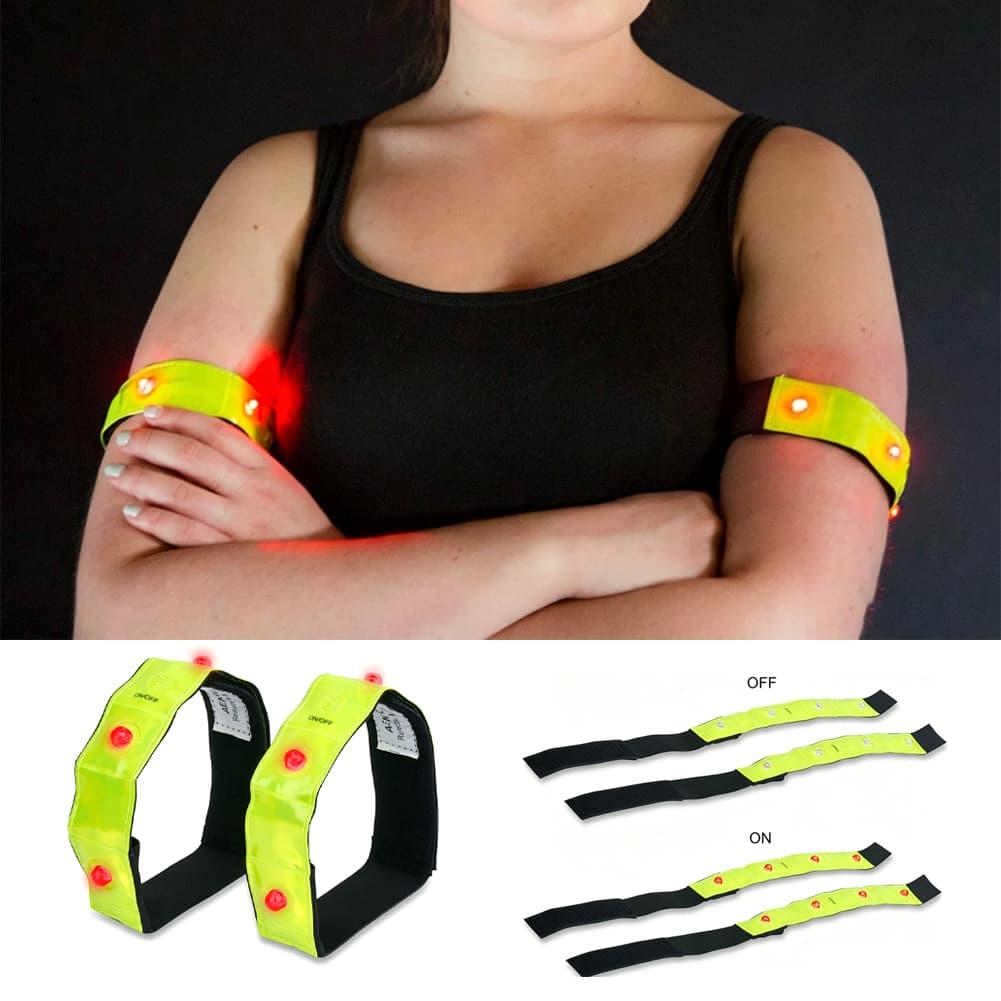 LED-Reflektorarmband mit Blitz – Running Visibility Gear Bewertung und Preis